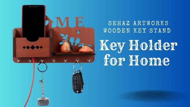 Key Holder For Wall With Mobile Stand