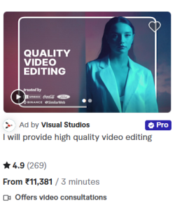 Quality Video Editing
