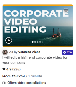 Top 5 Fiverr Video editor img4