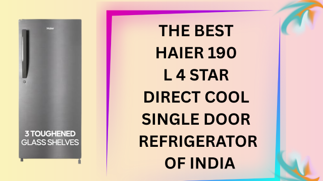 Haier Single Door Refrigerator