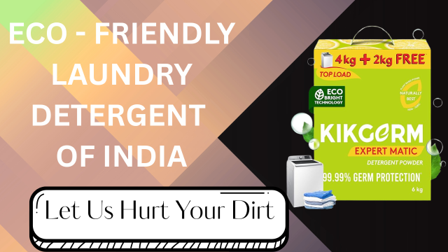 Eco-friendly laundry detergent