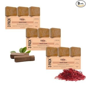 Buy Soap with saffron and sandalwood