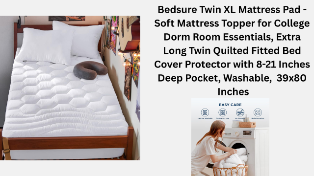 Dorm bed mattress protector