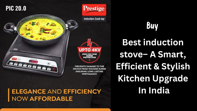 Indian menu induction cooktop