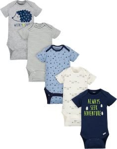 short sleeve baby bodysuits