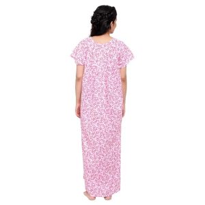 CIERGE Cotton Lace Nighty – Stylish & Comfortable Women's Nightwear in India