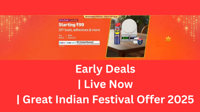 Great Indian Festival Offer 2025
