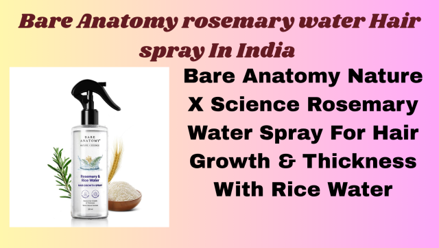 Rosemary Water Spray For Hair Growth