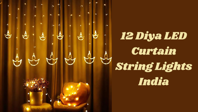 12 Diya LED Lights