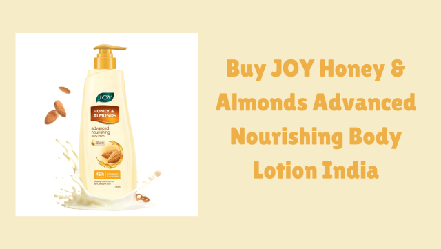 Joy Honey & Almonds Body Lotion Review