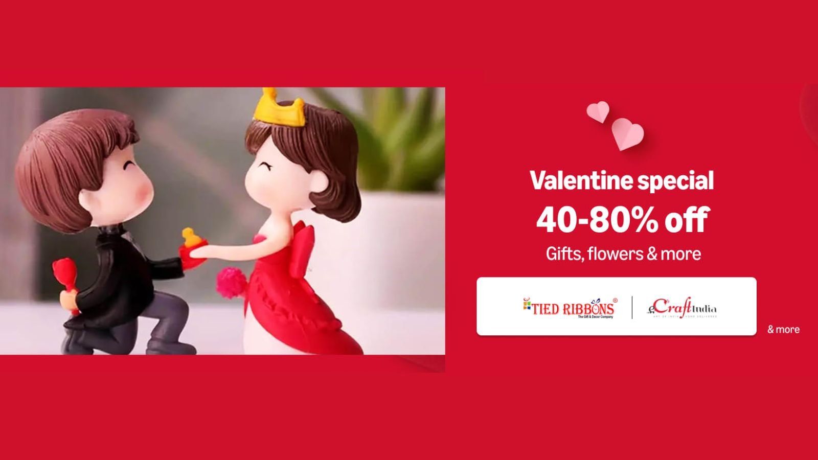 Valentine Special 40–80% OFF