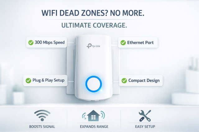 Wi-Fi coverage made simple