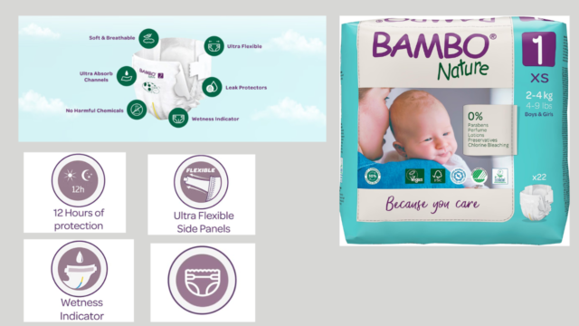 Pampers Premium Care Diapers.